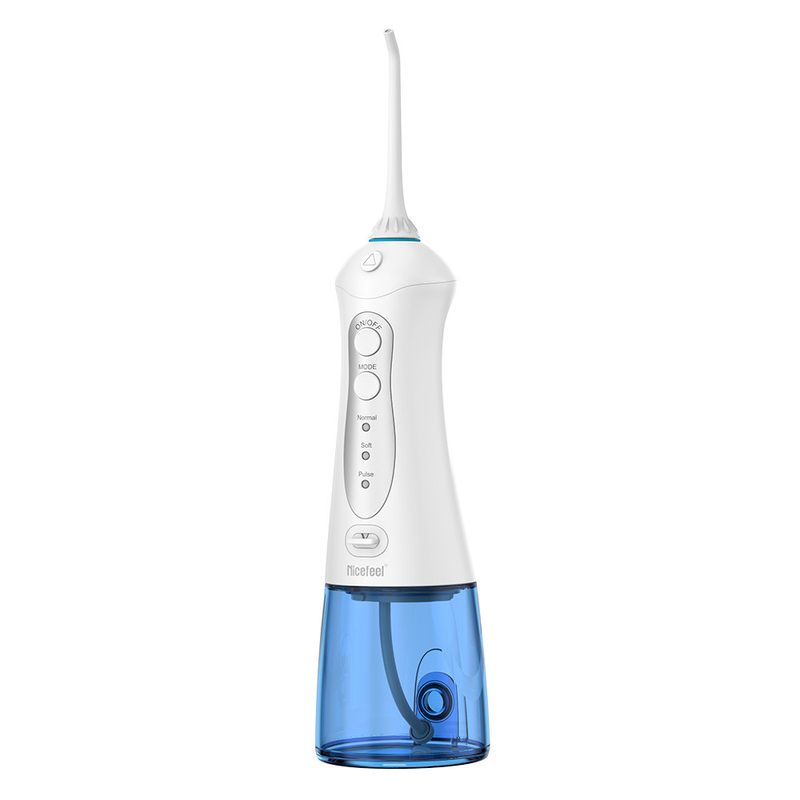 300ml IPX7 전기 제트 미니 무선 휴대용 물 Flosser 치아 클리너