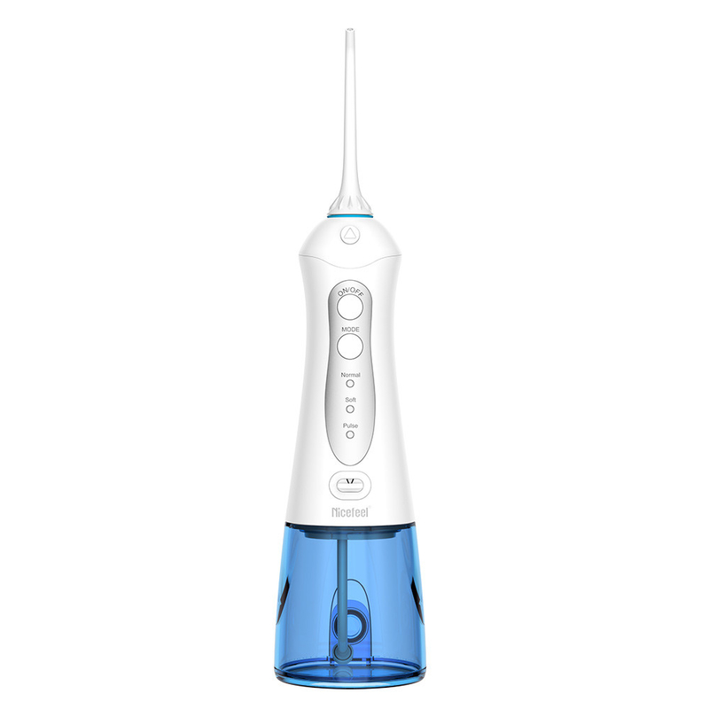 300ml IPX7 전기 제트 미니 무선 휴대용 물 Flosser 치아 클리너