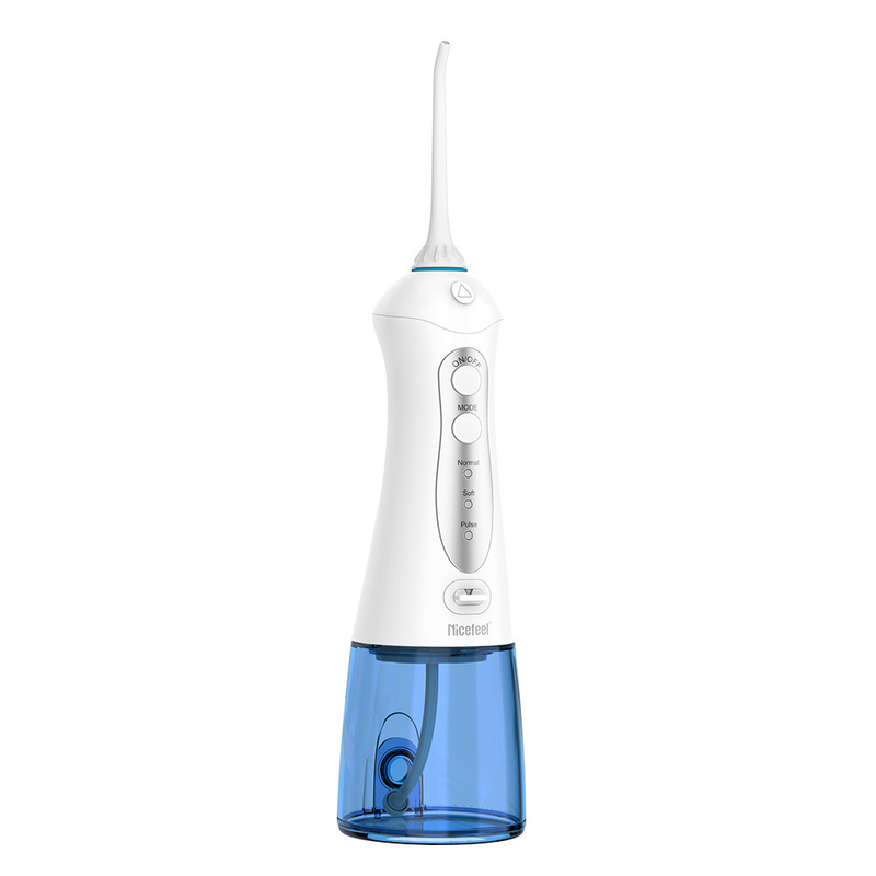 300ml IPX7 전기 제트 미니 무선 휴대용 물 Flosser 치아 클리너