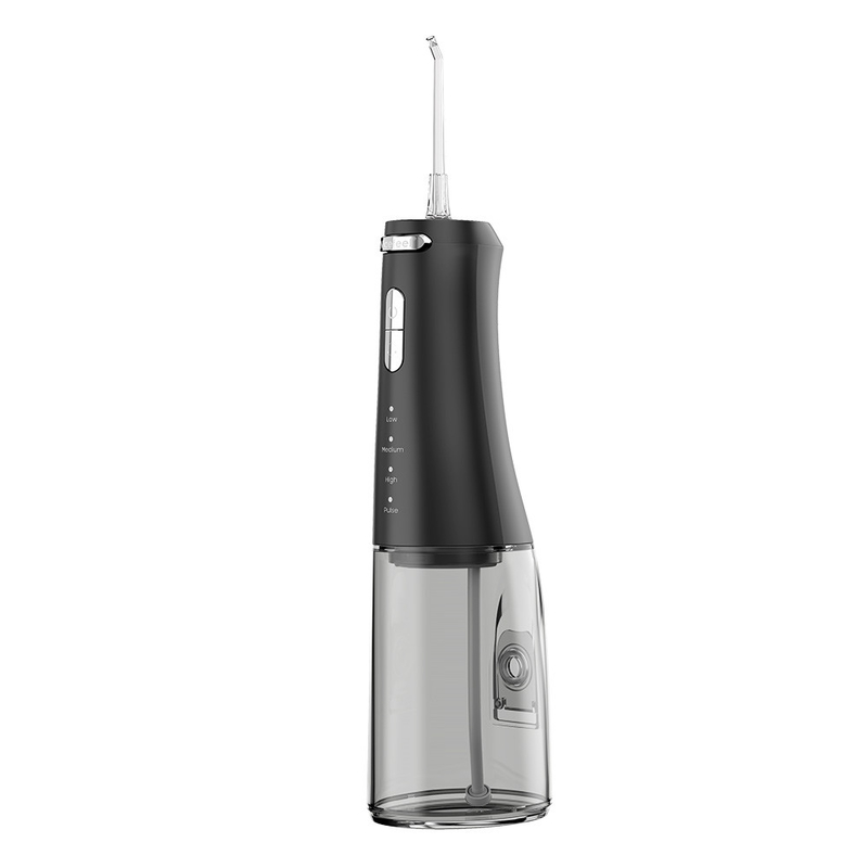개인적인 logo/OEM 물 flosser 구두 irrigator 2000 mAh 건전지 300 ML reservior Medel lable 및 단추 디자인