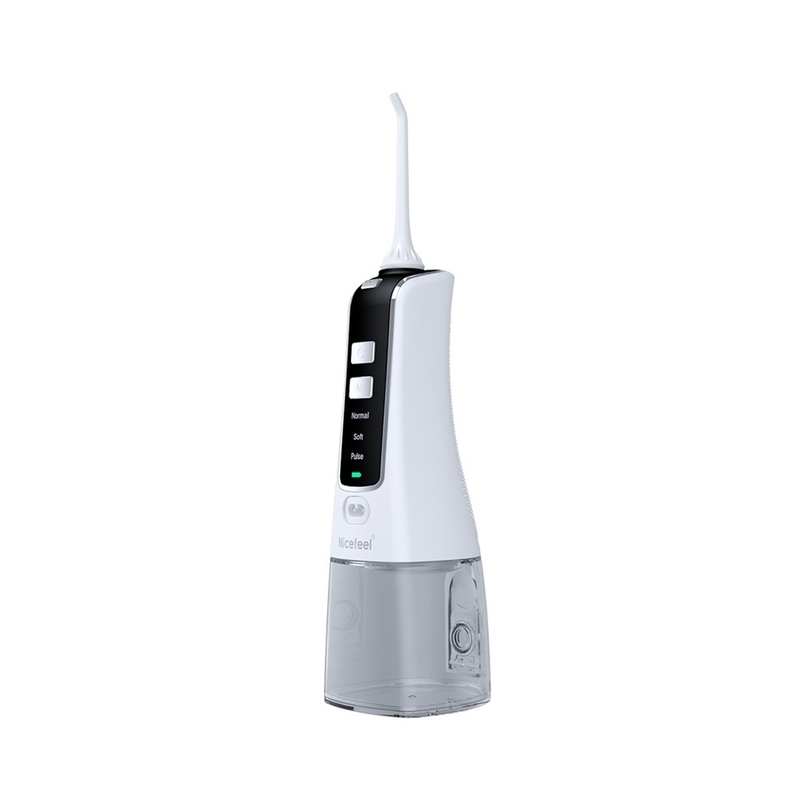25.5*7.5*7.5cm 배선 없는 Nicefeel 워터 플러서 구강용 물기 300ml 1400mAh