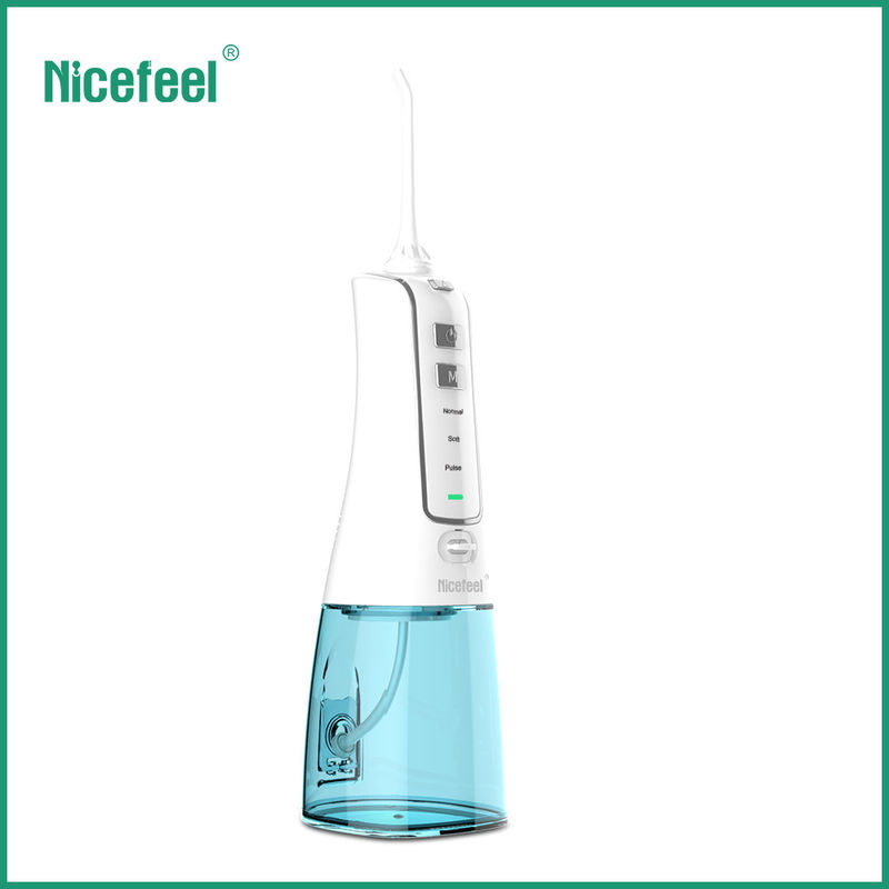 분리형 무선 물 플로서 300ml 물 탱크 휴대용 구강 세정기