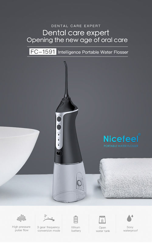 DC5V Nicefeel 무선 물 Flosser 30-100psi 고압 펄스 흐름
