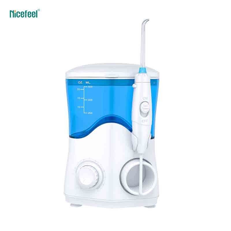 이 청소를 위한 Nicefeel 가족 구두 Irrigator 600ml 큰 수용량 물 Flosser