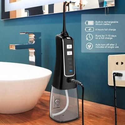반대로 미끄럼 Nicefeel 구두 Irrigator 분리가능한 물 탱크 0.8mm 물 칼럼
