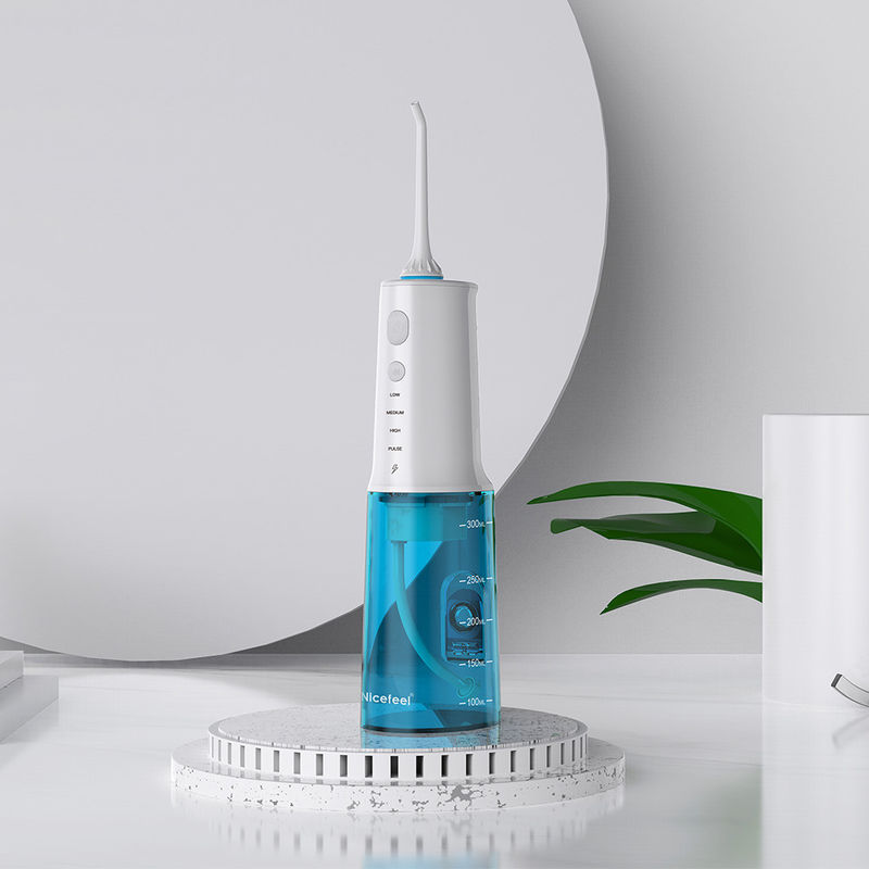 여행 Nicefeel 무선 물 Flosser IPX7 1900 mAh 배터리를 위한 최고의 전력 Flosser