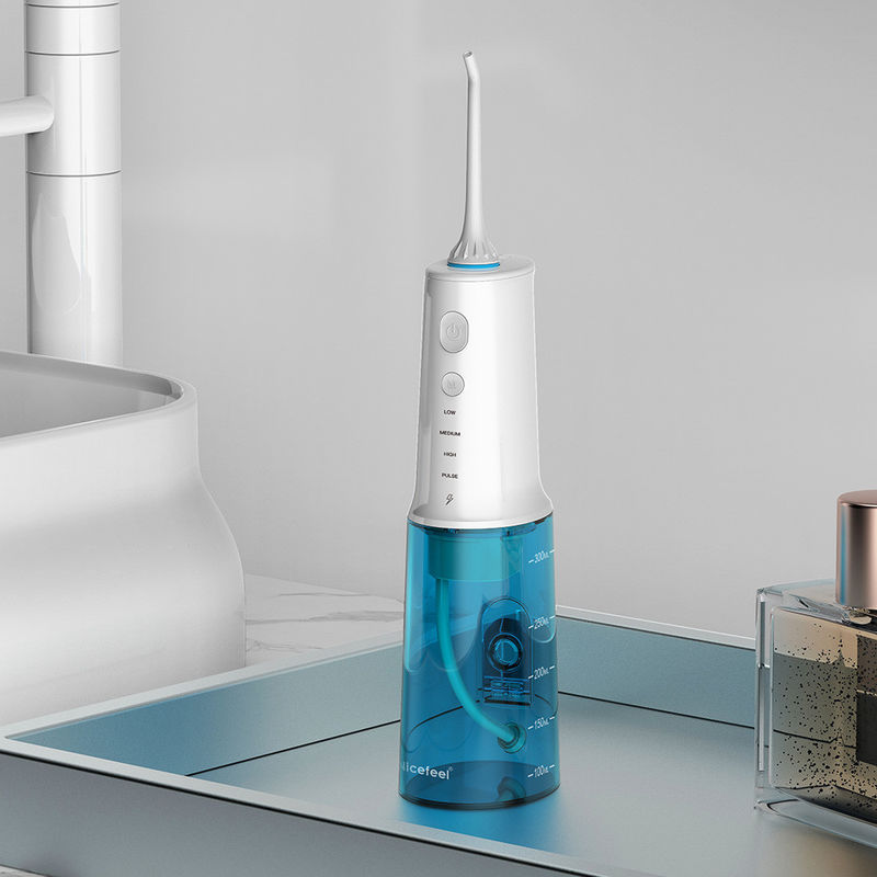 여행 Nicefeel 무선 물 Flosser IPX7 1900 mAh 배터리를 위한 최고의 전력 Flosser
